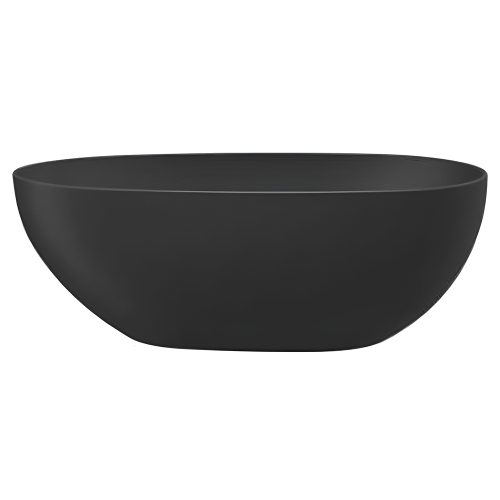 Ванна акриловая AVS Магия 180x85 с донным клапаном 822-0001-BM, черная матовая