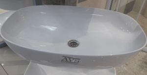Раковина AVS Лулу 61х39 белая