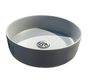 Раковина AVS Art Basin AVS-83134-MFG 35,5х35,5 голубой