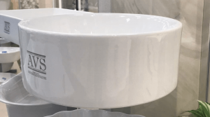 Раковина AVS Элен 40х40 белая