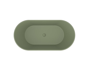 Ванна акриловая AVS Олимпия 170x75 c донным клапаном 822-0002-OM, олива матовый