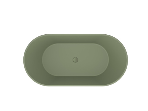 Ванна акриловая AVS Олимпия 170x75 c донным клапаном 822-0002-OM, олива матовый