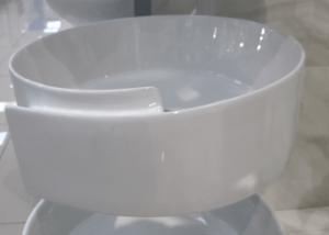 Раковина AVS Art Basin Волна AVS-83261 43,5х43,5 белый
