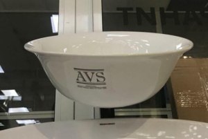 Раковина AVS Art Basin AVS-83130 40х40 белая