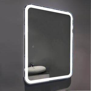 Зеркало-шкаф AVS Универсал 60x80 LED боковой сенсор, розетка