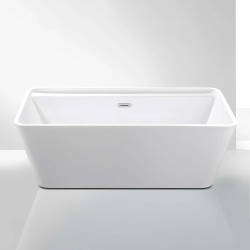 Акриловая ванна AVS Тоника 2 170x80 белая, с донным клапаном