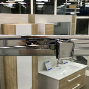 Душевой уголок AVS Раунд 100x100 профиль хром, стекло прозрачное