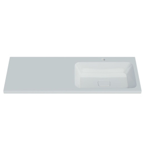 Раковина AVS Прима 130x48 R, белая