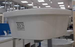Раковина AVS Art Basin AVS-86092 42х42,5 белая
