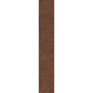 Керамическая плитка 20x120 матовый Nova Wenge Decor AVS