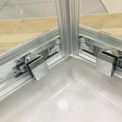 Душевой уголок AVS Куб 120x80 профиль хром, стекло прозрачное