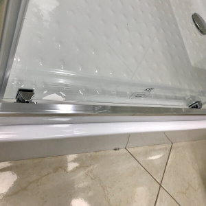 Душевой уголок AVS Квант Квадро 120x80 профиль хром, стекло прозрачное