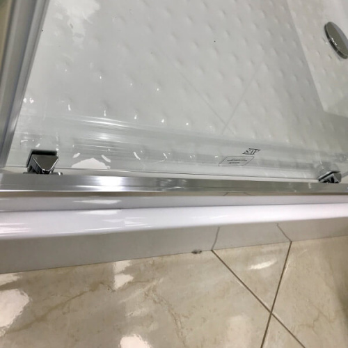 Душевой уголок AVS Квант Квадро 120x100 профиль хром, стекло прозрачное