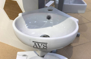 Раковина AVS Лара 39х37 белая