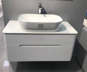 Раковина AVS Камилла 61х40 белая