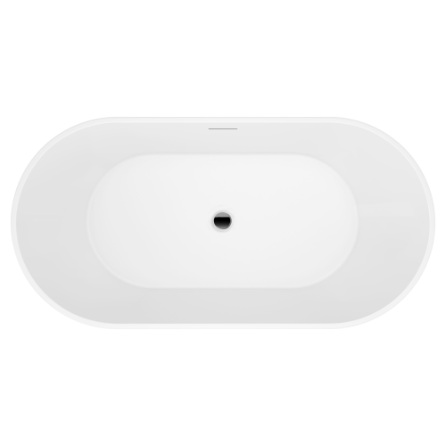 Ванна акриловая AVS Олимпия 170x75 c донным клапаном 822-0002-WG, белая